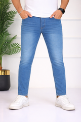 Men’s Light Blue Oversized Denim Pant (Last Chance)