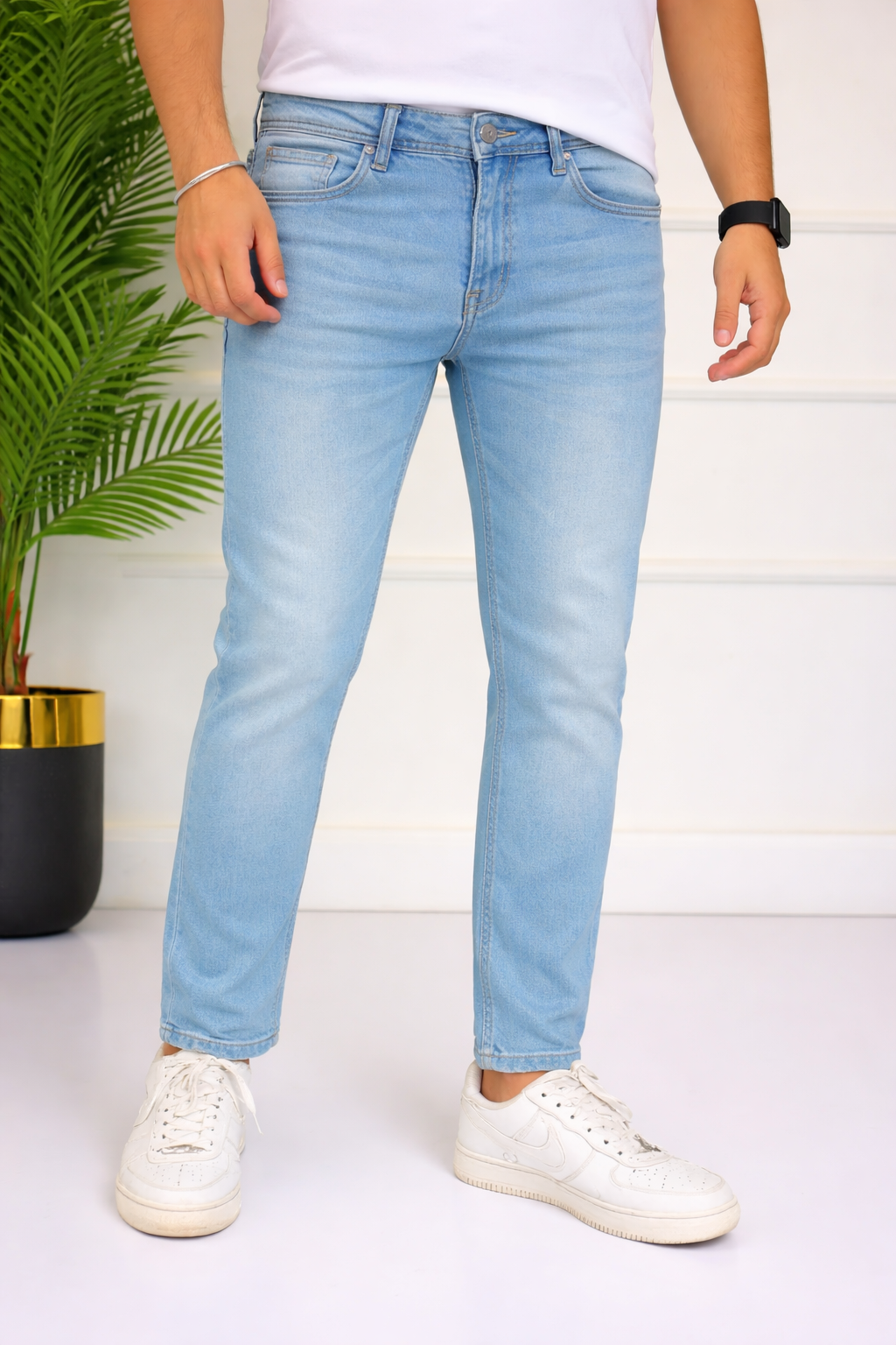 Men’s Light Blue Denim Jeans