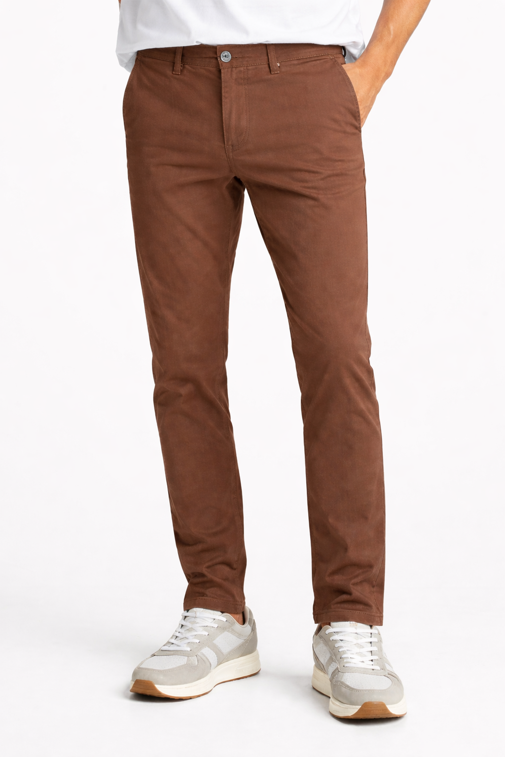 Men’s Brown Cotton Pant (Last Chance)
