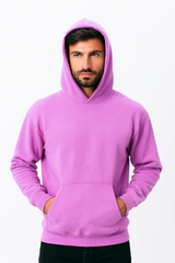 Mens pink hoody