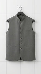 Men's dark grey Suiting Waistcoat