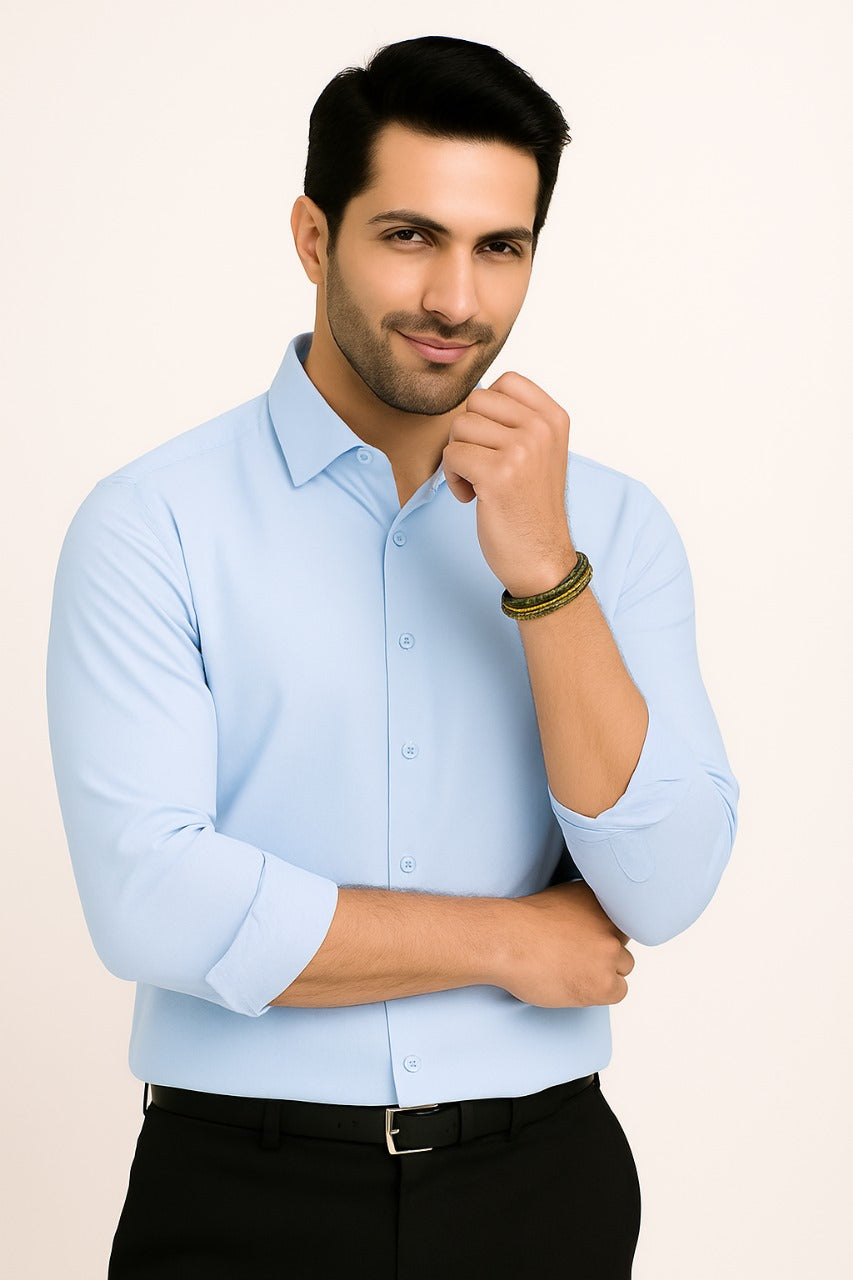 Men’s lapis formal shirt