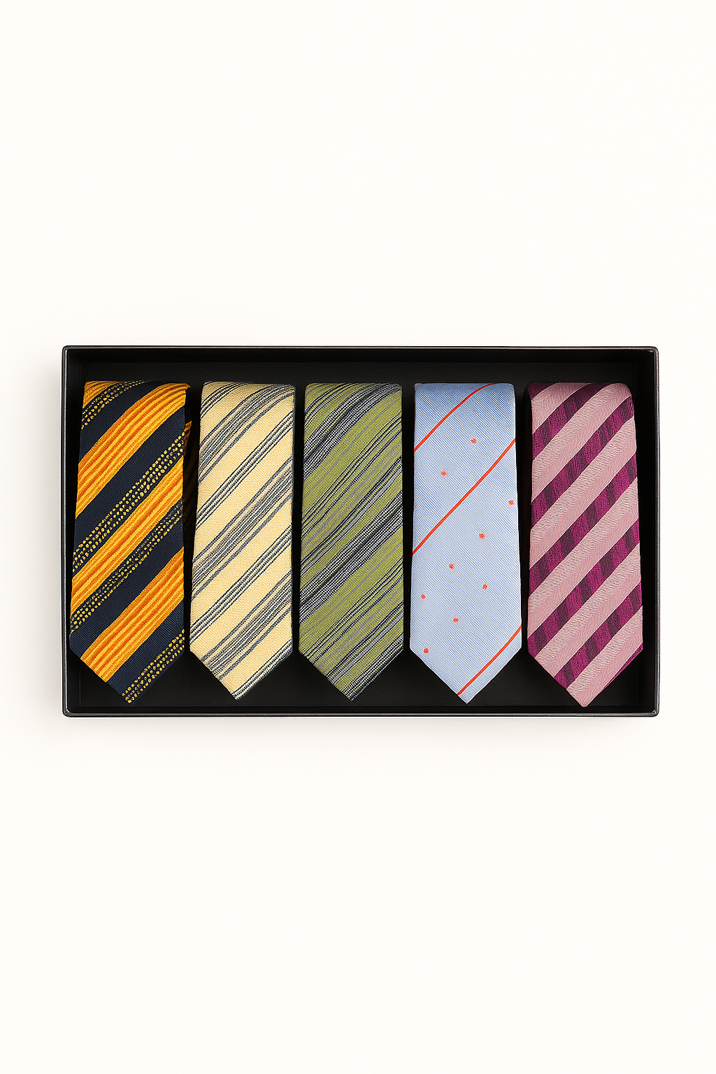 Men pack of 5-knot Tie china imported