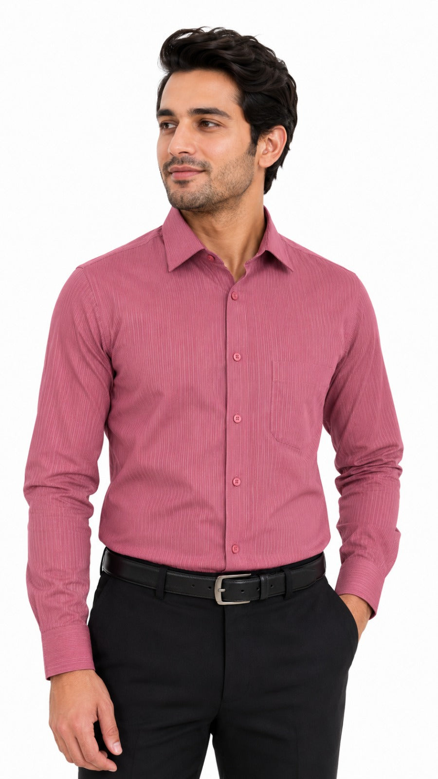 Men’s Pink Lining Formal Shirt