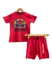 Boys red Spider-Man 2 pc