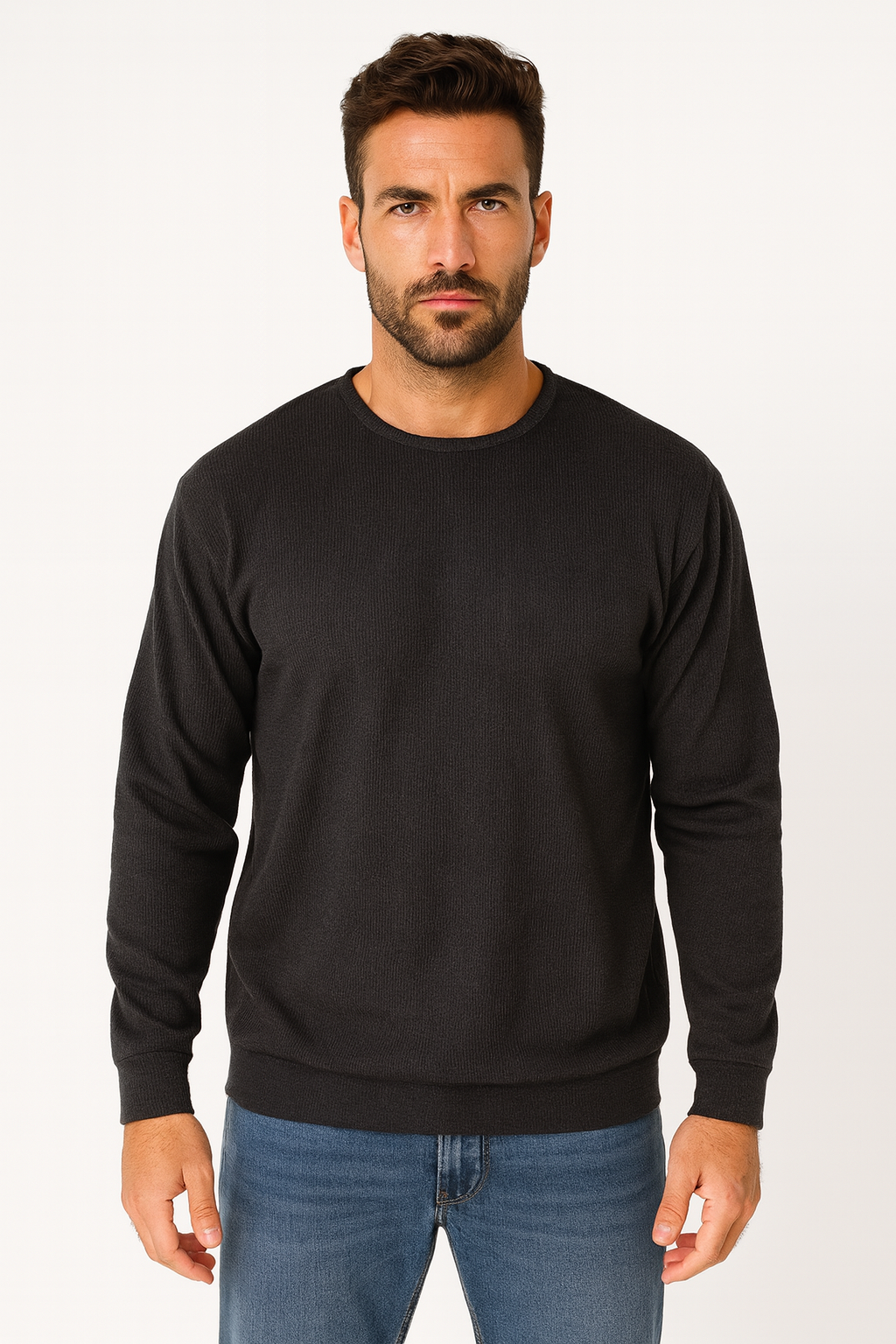 Men’s BASIC BLACK SWEATER