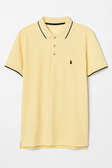 Men’s yellow Oversized Polo Tee