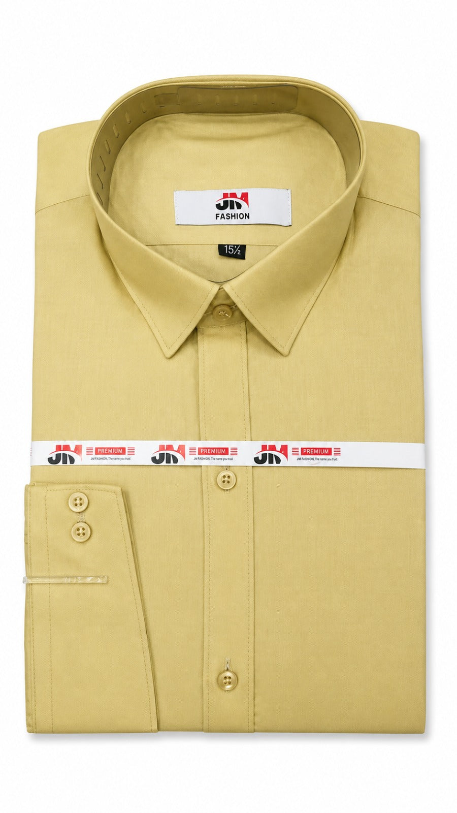Men’s Beige Formal Shirt