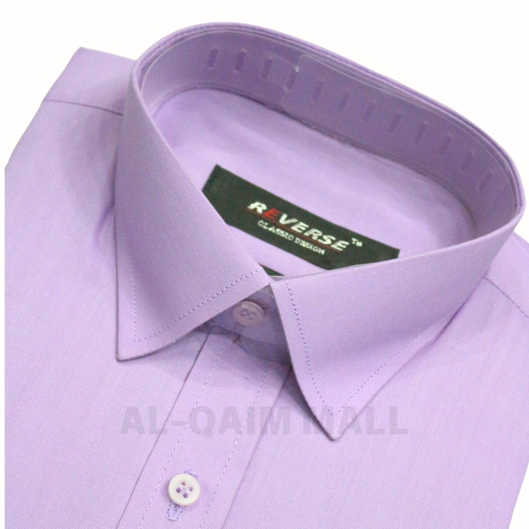 MENS PURPLE FORMAL SHIRT