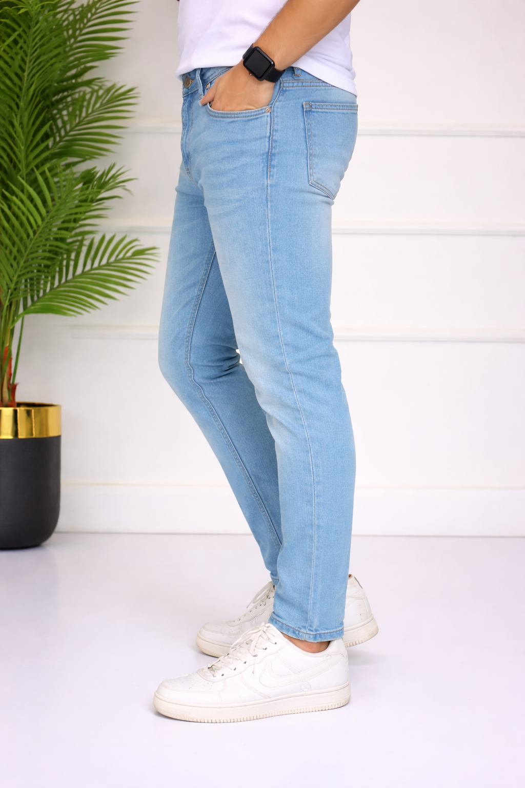 Men’s Light Blue Denim Jeans